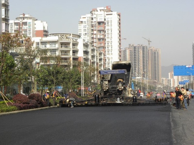 混凝土路面施工